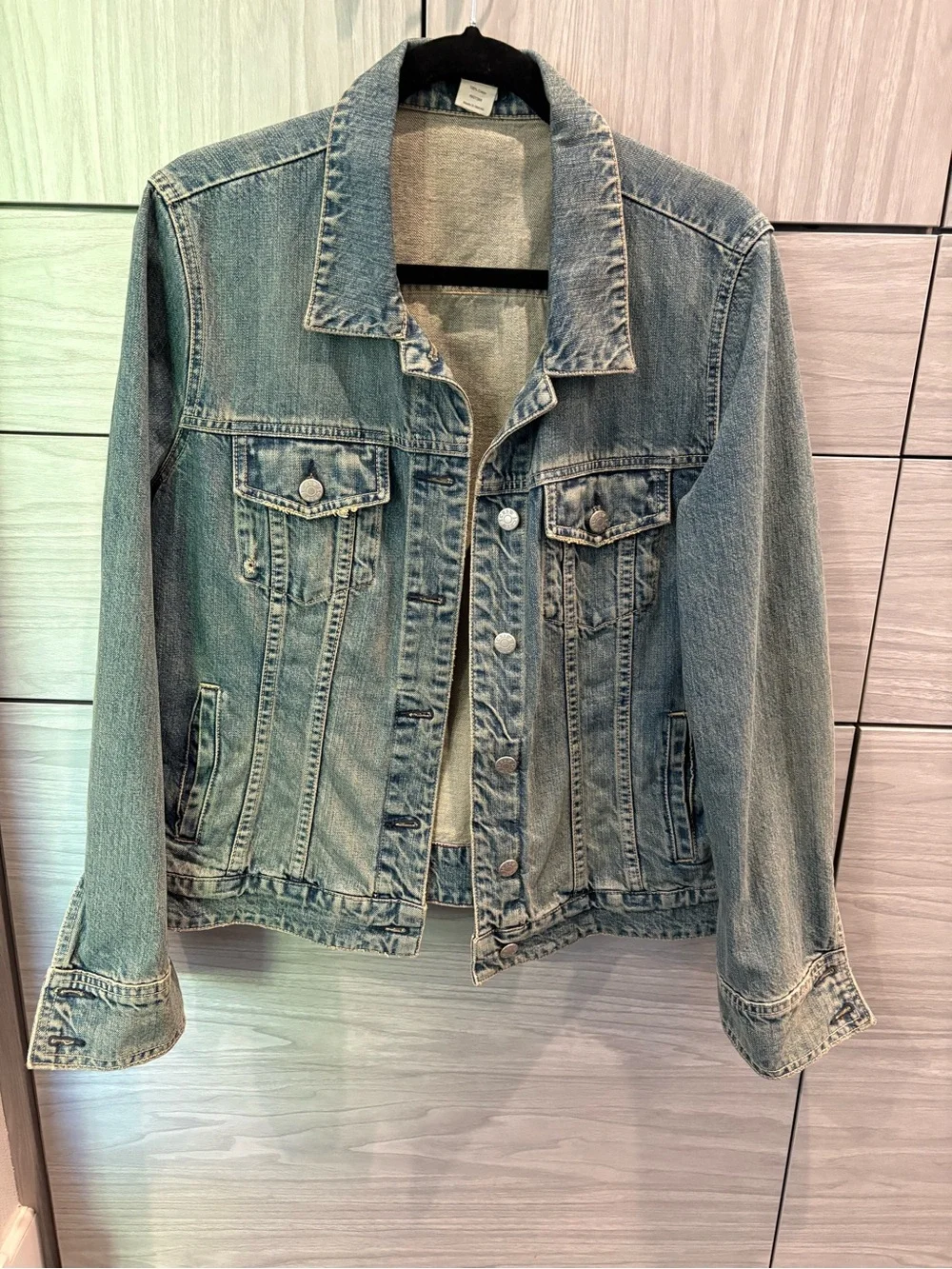 Jcrew denim jacket- size L